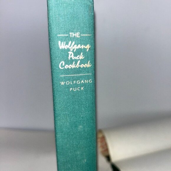 The Wolfgang Puck Cookbook 1986 Signed First Edition, Hardcover, Dust Jacket - Picture 11 of 12